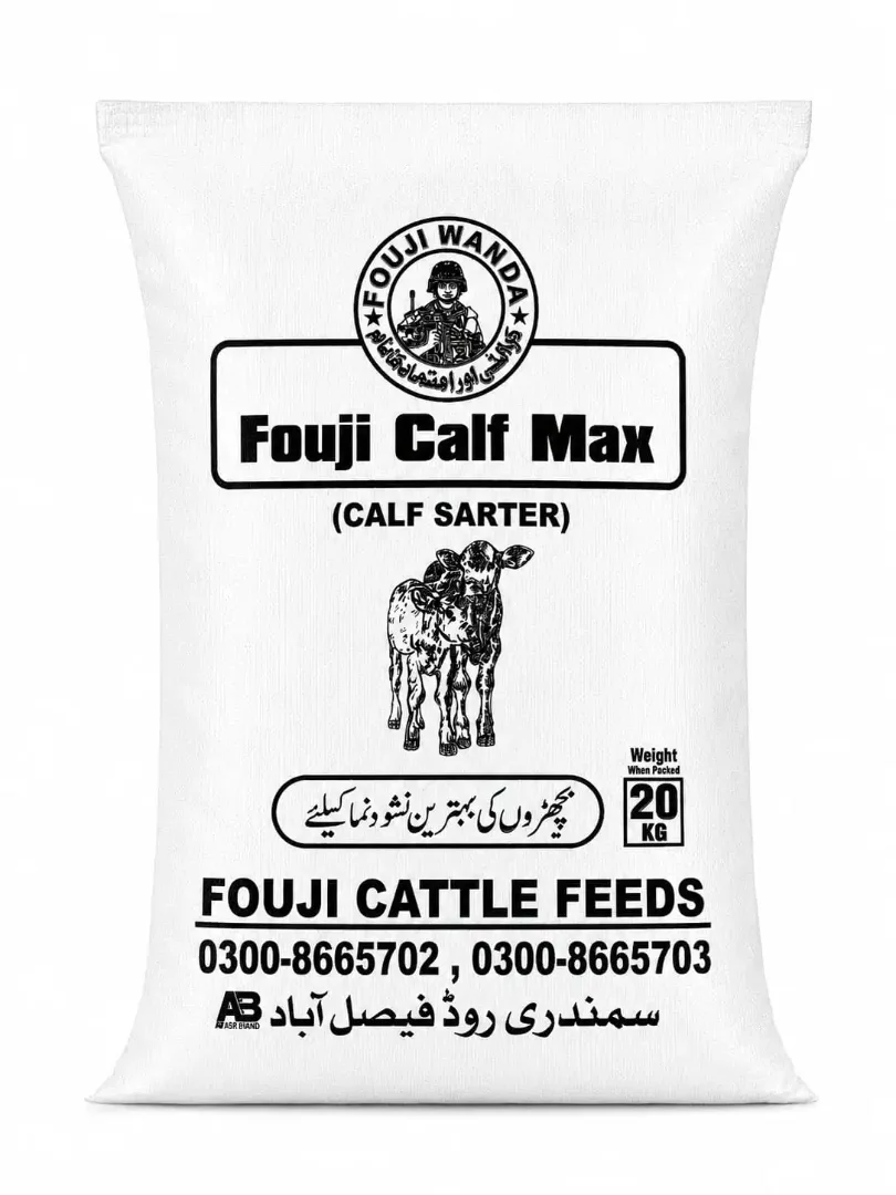 Calf Starter livestock feed bag