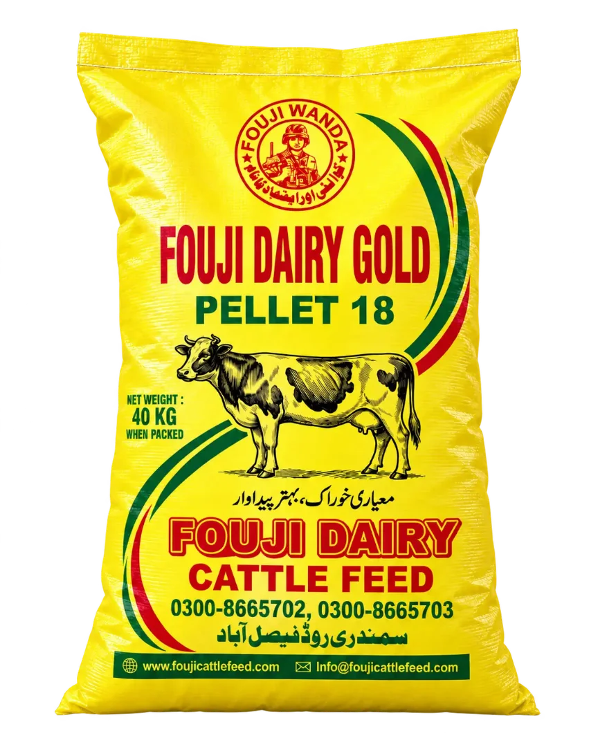Dairy Gold 18 Pellet livestock feed bag